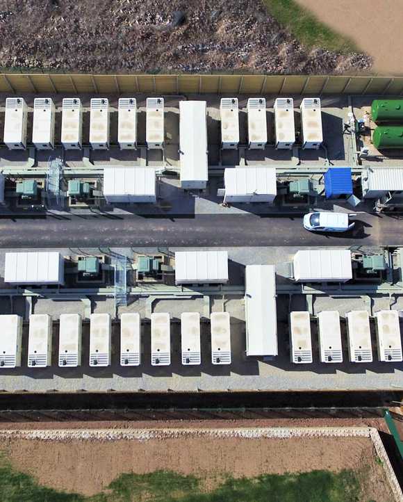 UK's largest battery ready to balance the grid